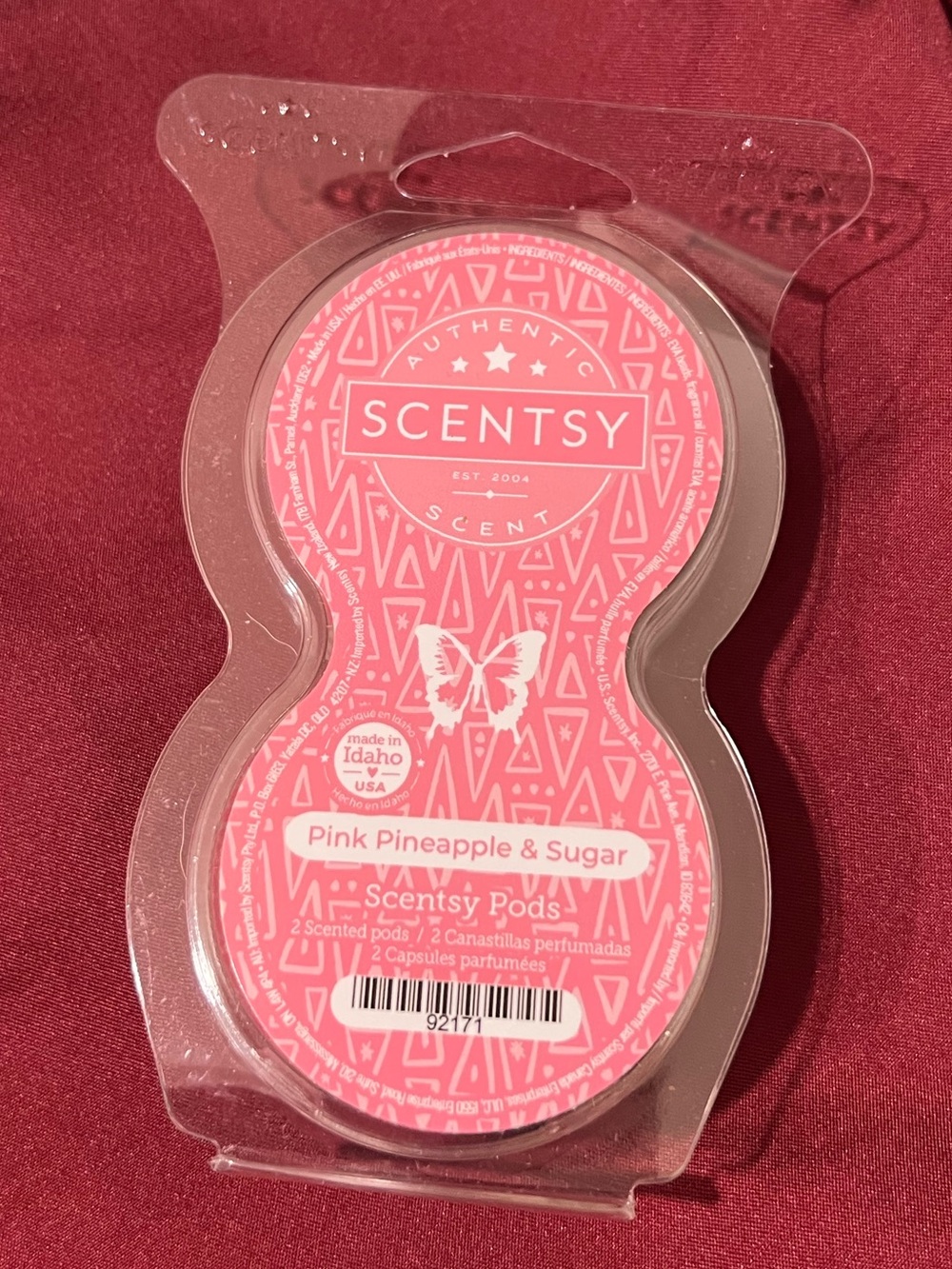 Scentsy Pink Pineapple & Sugar Scented Pods